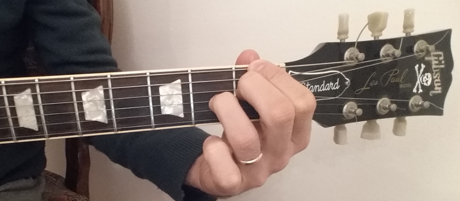 f7 guitar chord fingering position 5