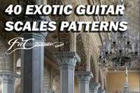 Free Guitar Pdf Ebook - 40 Exotic Guitar Scales Patterns article icon