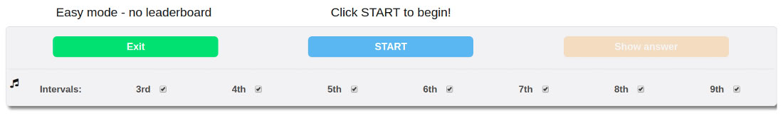learn one fretboard interval at a time