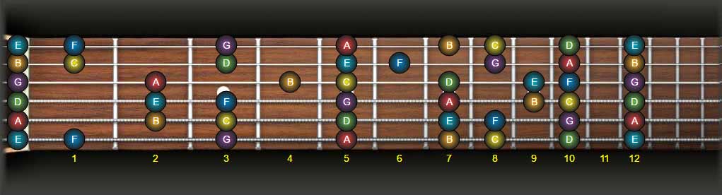 guitar notes trainer. memorize guitar notes