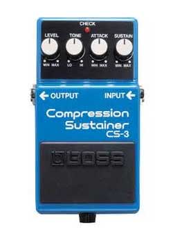 compressor guitar effects pedal