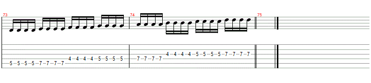guitar scales exercise