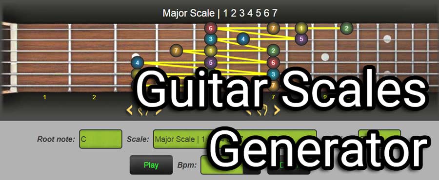 guitar scale generator software