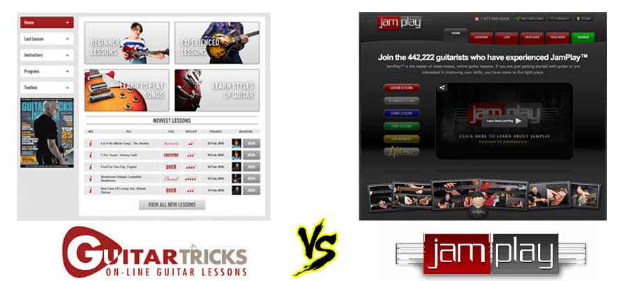 Jamplay vs Guitar Tricks review