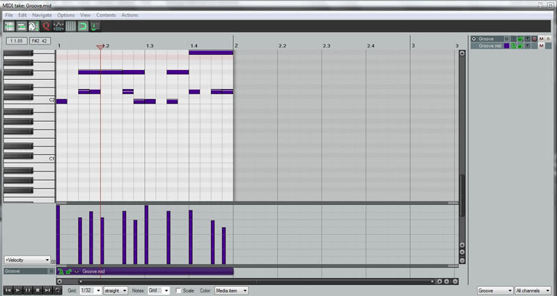 recording guitar with reaper